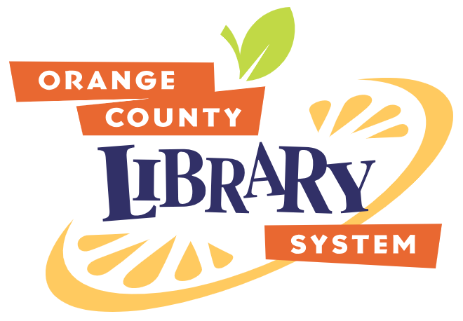 Orange County Library systems logo.